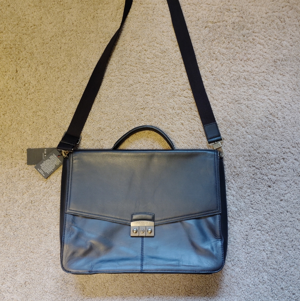 NEW Ted Baker Leather Satchel